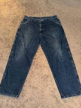 Wrangler WRG Jean Co. Authentic Issue Relaxed Fit Carpenter Jeans 36x30